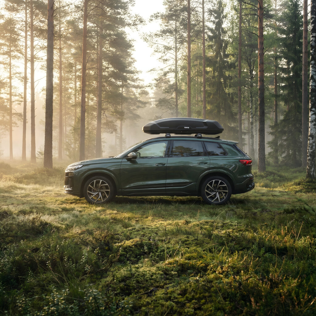 thule dachbox mieten